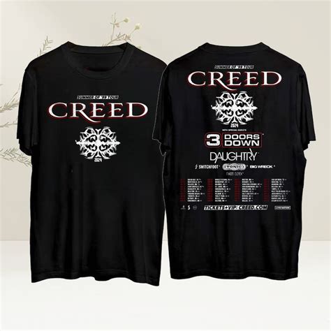 buy creed band shirt|creed band merchandise.